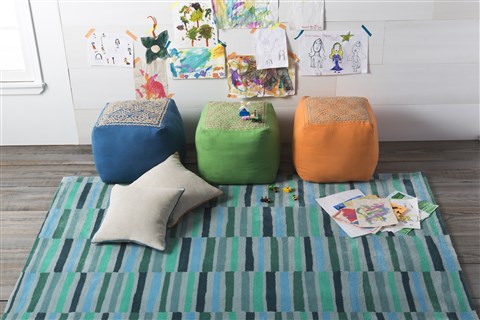 Surya Young Life Blue 80 X 110 Area Rug YGL7006-811 800-61710 Image 5