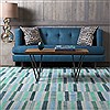 Surya Young Life Blue 80 X 110 Area Rug YGL7006-811 800-61710 Thumb 2