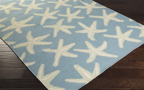 Surya Yacht Club Blue 33 X 53 Area Rug YTC2001-3353 800-61777 Image 1
