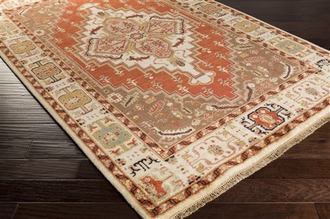 Surya Zeus Red 56 X 86 Area Rug ZEU7800-5686 800-61838 Image 1