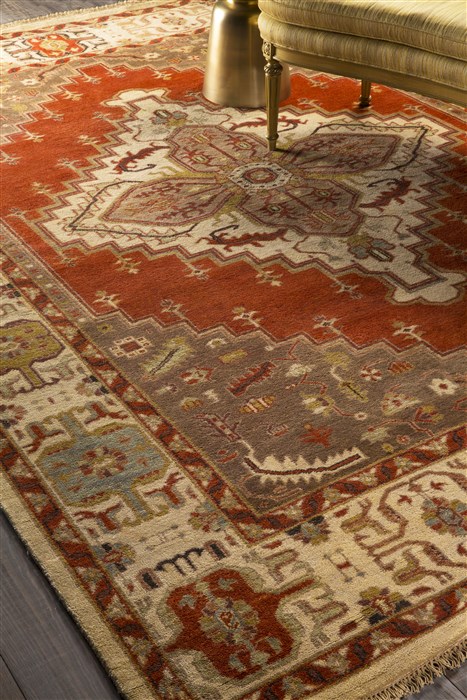 Surya Zeus Red 56 X 86 Area Rug ZEU7800-5686 800-61838 Image 5