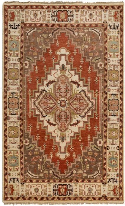 Surya Zeus Red 56 X 86 Area Rug ZEU7800-5686 800-61838 Image 0
