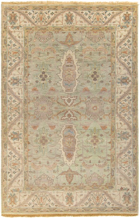 Surya Zeus Green 56 X 86 Area Rug ZEU7811-5686 800-61858 Image 0