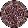 Surya Zeus Purple Round 80 X 80 Area Rug ZEU7821-8RD 800-61902 Thumb 0