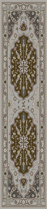 Surya Zeus Grey Runner 26 X 80 Area Rug ZEU7823-268 800-61912 Image 0