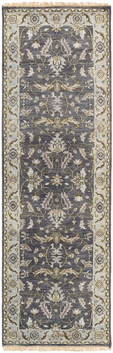 Surya Zeus Grey Runner 26 X 80 Area Rug ZEU7825-268 800-61926 Image 0