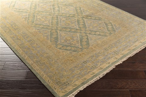 Surya Zeus Green 90 X 130 Area Rug ZEU7826-913 800-61938 Image 1