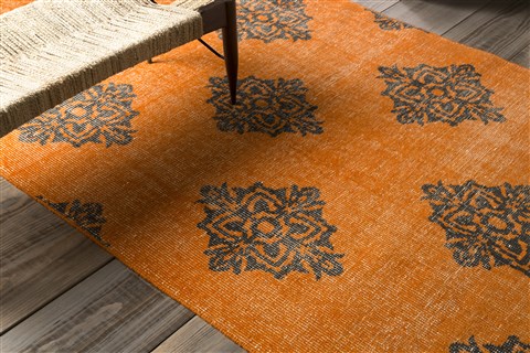 Surya Zahra Orange 20 X 30 Area Rug ZHA4025-23 800-62046 Image 4