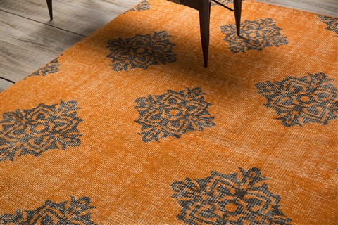 Surya Zahra Orange 36 X 56 Area Rug ZHA4025-3656 800-62047 Image 3