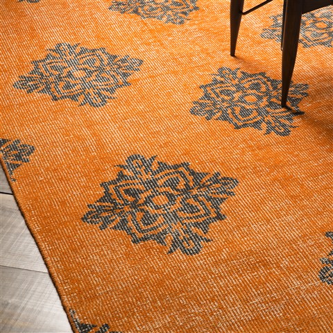 Surya Zahra Orange 36 X 56 Area Rug ZHA4025-3656 800-62047 Image 6