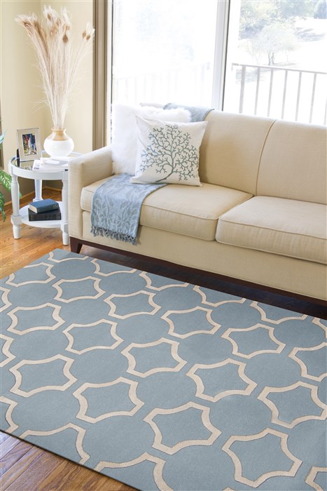 Surya Zuna Blue 50 X 80 Area Rug ZUN1043-58 800-62114 Image 2