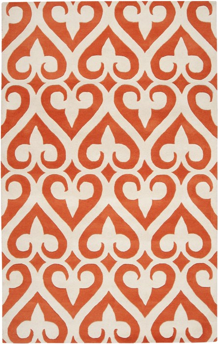 Surya Zuna Orange 33 X 53 Area Rug ZUN1051-3353 800-62130 Image 0