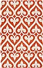 Surya Zuna Orange 33 X 53 Area Rug ZUN1051-3353 800-62130 Thumb 0