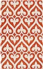 Surya Zuna Orange 33 X 53 Area Rug ZUN1051-3353 800-62130 Thumb 0