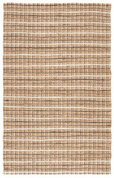 Jaipur Living Andes Beige Rectangle 2x4 ft Cotton and Jute Carpet 62554