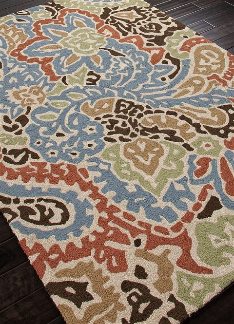 Jaipur Living Barcelona I O Blue 76 X 96 Area Rug RUG100209 803-62726 Image 1