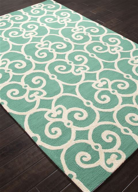 Jaipur Living Barcelona I O Blue 50 X 76 Area Rug RUG115726 803-62793 Image 1