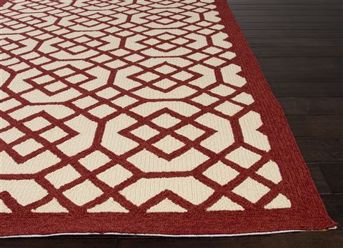 Jaipur Living Barcelona I O Red 36 X 56 Area Rug RUG116397 803-62816 Image 2