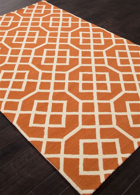 Jaipur Living Barcelona I O Orange 36 X 56 Area Rug RUG117484 803-62856 Image 1