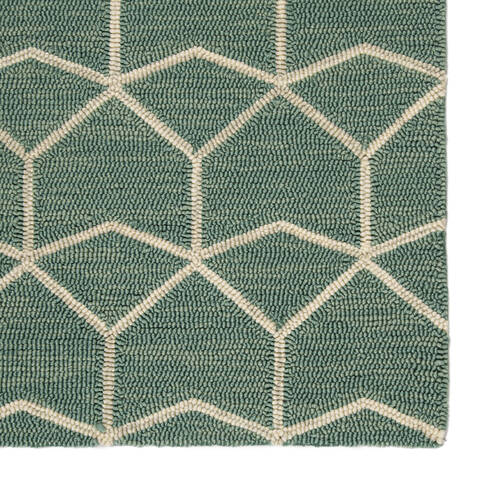 Jaipur Living Barcelona I-O Green 36 X 56 Area Rug RUG117520 803-62896 Image 3