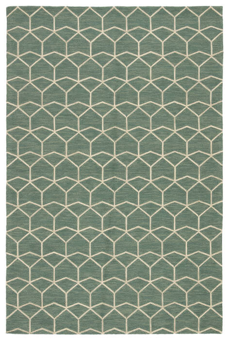 Jaipur Living Barcelona I-O Green 36 X 56 Area Rug RUG117520 803-62896 Image 0