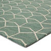 Jaipur Living Barcelona I-O Green 36 X 56 Area Rug RUG117520 803-62896 Thumb 1