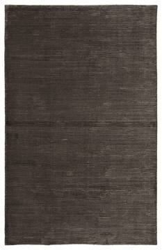 Jaipur Living Basis Grey Rectangle 9x12 ft Wool and Viscose Carpet 62990