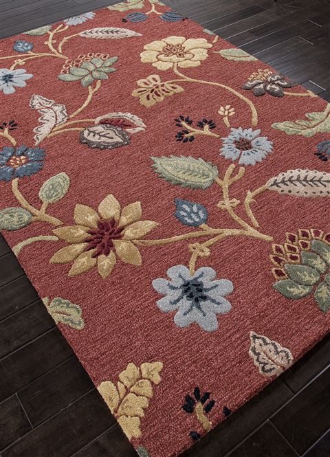 Jaipur Living Blue Red 36 X 56 Area Rug RUG100370 803-63026 Image 1
