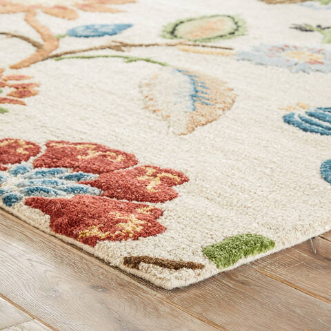 Jaipur Living Blue White Round 60 X 60 Area Rug RUG100447 803-63152 Image 1