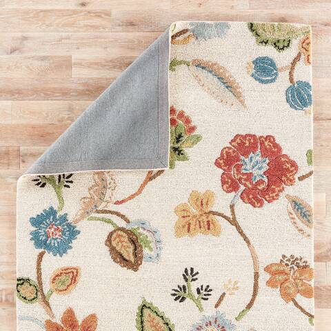 Jaipur Living Blue White Round 60 X 60 Area Rug RUG100447 803-63152 Image 2