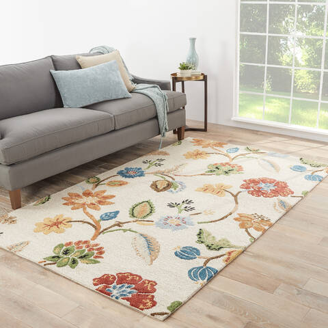 Jaipur Living Blue White Round 60 X 60 Area Rug RUG100447 803-63152 Image 4