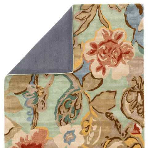 Jaipur Living Blue Green Round 100 X 100 Area Rug RUG100560 803-63180 Image 2