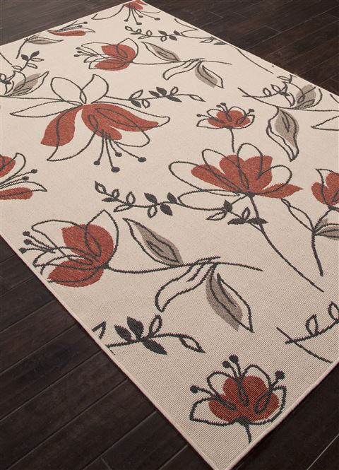 Jaipur Living Bloom White 40 X 53 Area Rug RUG121914 803-63227 Image 1