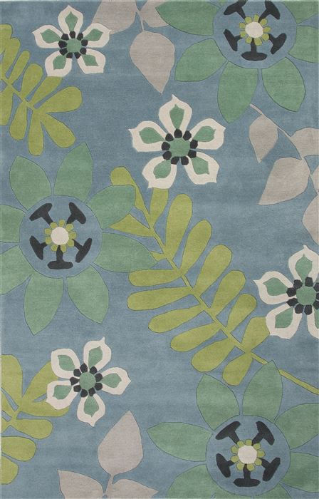 Jaipur Living Blithe Blue 20 X 30 Area Rug RUG119210 803-63290 Image 0