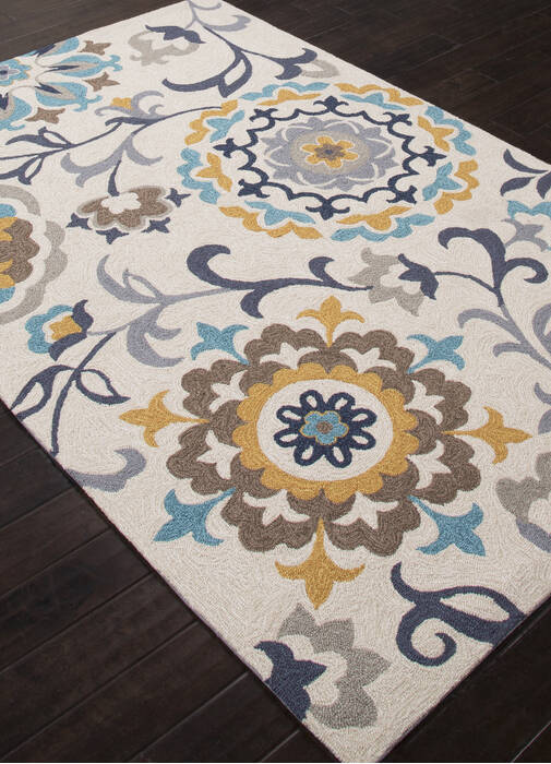Jaipur Living Blossom Beige 76 X 96 Area Rug RUG122608 803-63600 Image 1