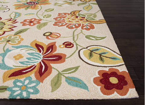 Jaipur Living Blossom Beige 20 X 30 Area Rug RUG122609 803-63601 Image 2