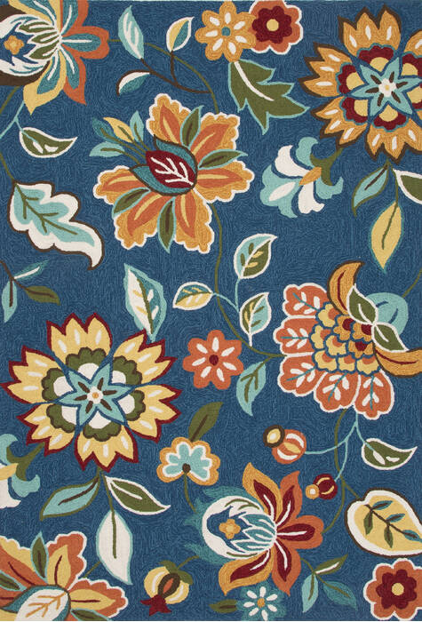 Jaipur Living Blossom Blue 50 X 76 Area Rug RUG120774 803-63605 Image 0