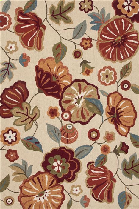 Jaipur Living Blossom White 50 X 76 Area Rug RUG120955 803-63608 Image 0
