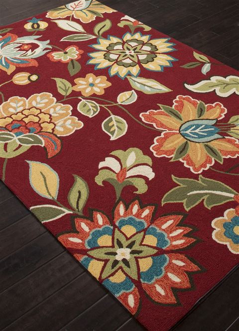 Jaipur Living Blossom Red 20 X 30 Area Rug RUG122829 803-63610 Image 1
