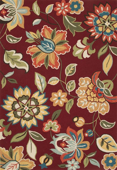 Jaipur Living Blossom Red 76 X 96 Area Rug RUG122828 803-63612 Image 0