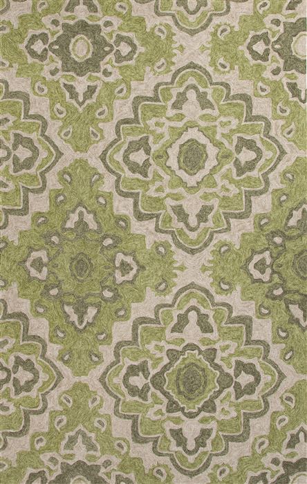 Jaipur Living Catalina Green Rectangle 5x8 ft polyester Carpet 63718 ...