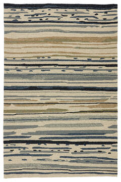 Jaipur Living Colours Grey Rectangle 8x10 ft Polypropylene Carpet 63942