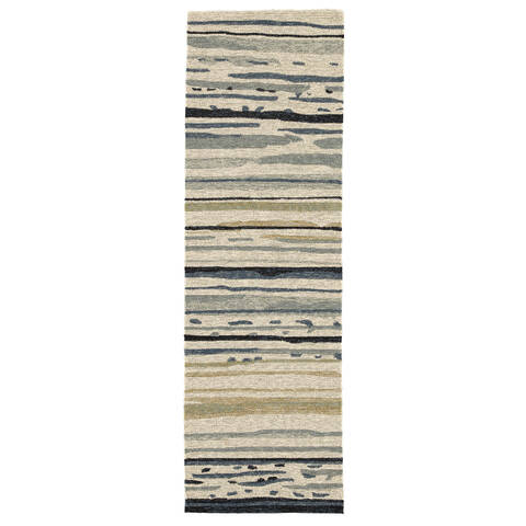 Jaipur Living Colours Grey Runner 26 X 80 Area Rug RUG101284 803-63943 Image 0