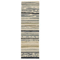 Jaipur Living Colours Grey Runner 6 to 9 ft Polypropylene Carpet 63943