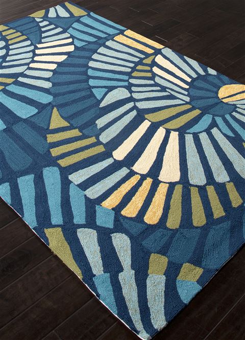 Jaipur Living Colours Blue 20 X 30 Area Rug RUG115009 803-63968 Image 1