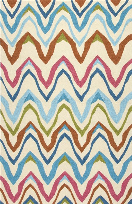 Jaipur Living Coastal Lagoon White 76 X 96 Area Rug RUG122697 803-64167 Image 0
