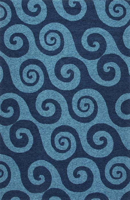 Jaipur Living Coastal Lagoon Blue 20 X 30 Area Rug RUG122693 803-64168 Image 0