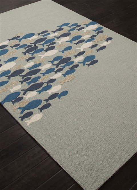 Jaipur Living Coastal Lagoon Green 76 X 96 Area Rug RUG122612 803-64187 Image 1