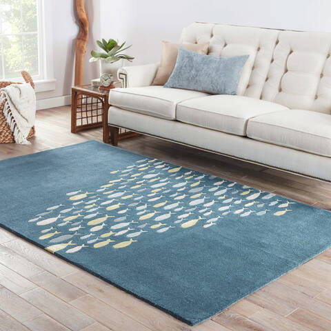 Jaipur Living Coastal Resort Blue 20 X 30 Area Rug RUG122446 803-64192 Image 4