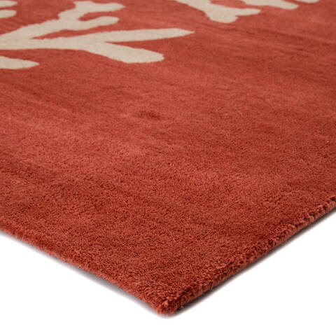 Jaipur Living Coastal Seaside Orange 80 X 110 Area Rug RUG121232 803-64226 Image 1
